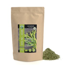 Organic Tarragon Dried (125g), Organic Tarragon Rubed, Tarragon from Controlled Organic Cultivation, Tarragon Laboratory Tested, 100% Pure and Natural