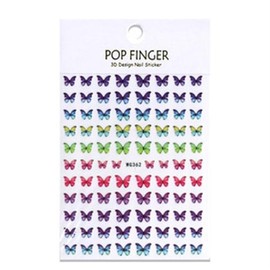 pop butterfly sticker WG362 / pop 나비 스티커 WG362
