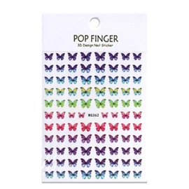 pop butterfly sticker WG362 / pop 나비 스티커 WG362