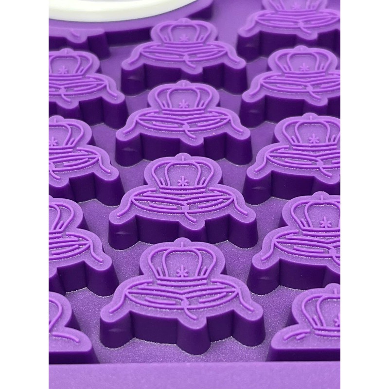 Crown Royal Bar Spill Mat Rubber purple white logo Large