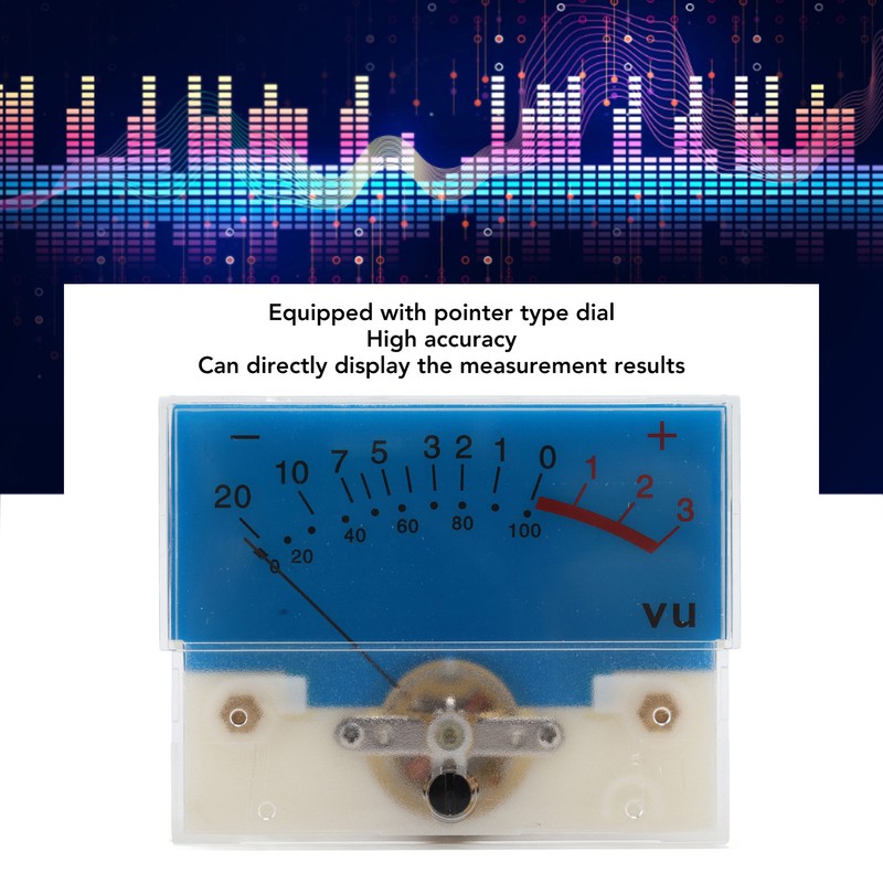 VU Meter Header 12V High Accuracy Sound DB Level Header