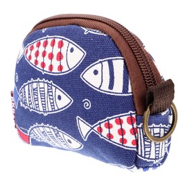 SAFIGLE Japanese Style Small Coin Purse Cute Mini Pouch for Women Card Wallet Organizer