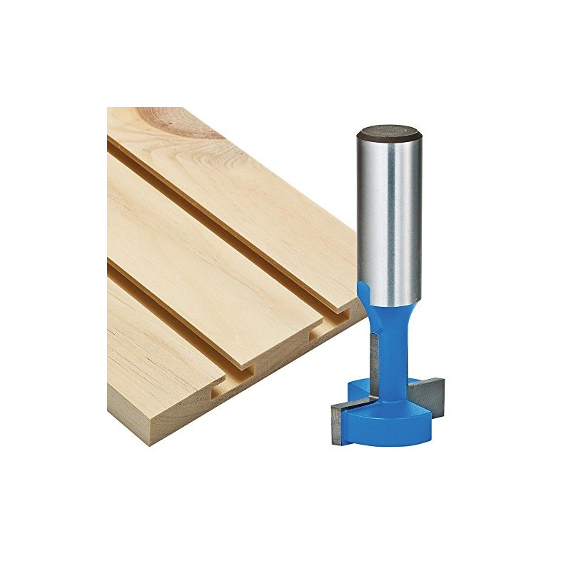 T-Shaped Slatwall Router Bit- T-Slot Router Bit for MDF, Softwoods,