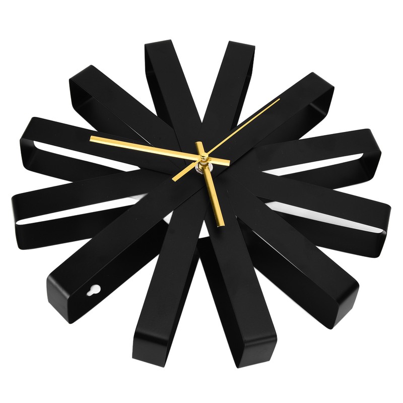 Living Room Clock Stainless Steel Silent Movement Creativity Wall Clock