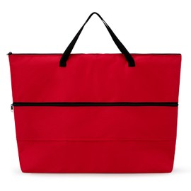 Red 22 inch Padded Fleece Lined Portable TV Case with Webbed Carry Handles, Large Laptop Bag & Travel Portable TV In Case, Camping TV Bag, Caravan TV Bag, 22-inch TV Bag, Portable TV Carry Bag