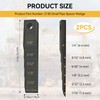 2130 Small Pipe Spacer Wedge Stepped Gauge, (3/4" x 4")