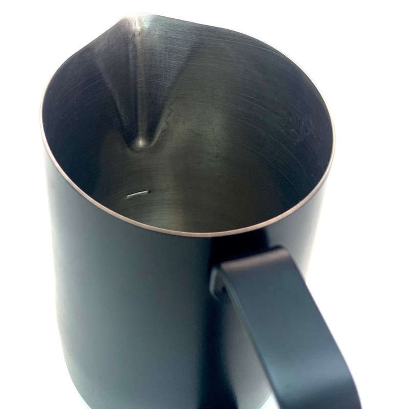 WPM HC7107BK Milk Pitcher, 15.9 fl oz (450 ml), Black