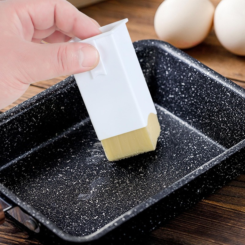 Atvkov 2 Pack Butter Spreader Corn Cob Holder, Plastic Butter