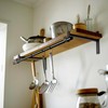OVOV Closet Rod Bracket Heavy Duty 10 Inch Closet Shelf