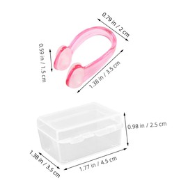 Milisten 5 Pieces Swimming Nose Clip Competition Water Nasal Nose Clip Swimming Nose Clip Nose Clip for Swimming Nose for Diving Nose Clip