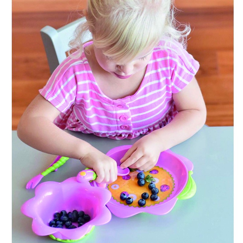 Nuby Flower Child Feeding Plate