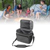 Lunch Bag 10L Collapsible Adjustable Strap Leakproof Portable Handle Insulated
