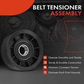 A-Premium Belt Idler Pulley Compatible with Jeep Grand Cherokee 1993-1998 & Dodge Ram 1500 1994-1996 2002-2004, Ram 2500, Ram 3500, Durango, Dakota, Viper, B1500, B2500, D150, W250, W350, Ramcharger