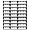 Sthovd 12 in Inside Classic Rib Profile Foam Closure Strips