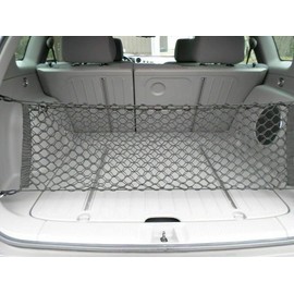 EACCESSORIES EA Rear Trunk Organizer Cargo Net for Toyota Matrix 2003-2008 – Envelope Style Cargo Net for Wagon-Premium Mesh Elastic Car Trunk Organizer Vehicle Carrier Storage–Compatible with Matrix