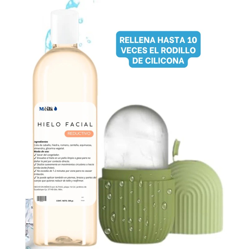 Kit Hielos Faciales Reductivos Reafirmante Hieloterapia