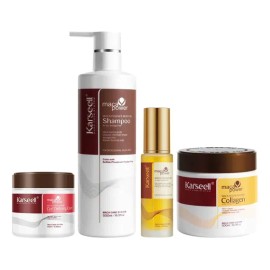 Karseell Kit Mascarilla+crema Definidora 100ml+aceite+champú
