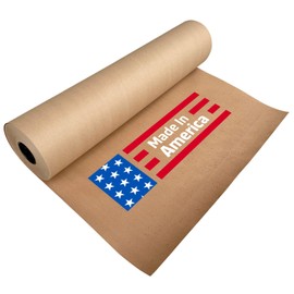 Sandbaggy Heavy Duty Kraft Paper Rolls - 75 lb. Recycled Paper for Shipping, Packaging, and Wrapping - Made in America (1 roll - 3 ft x 50 feet/roll (150 sq ft), Brown)