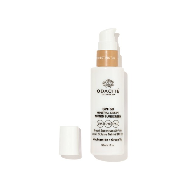 Odacité Mineral Drops Tinted Sunscreen SPF50, Shade 3 / 30 ml