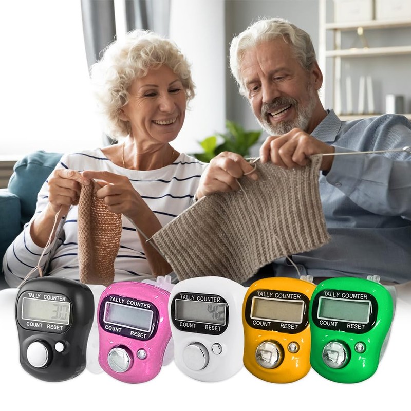 Digital lap counter, mini finger counter, 5 pieces counter, electronic