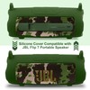 co2CREA Silicone Case for JBL Flip 7 Portable Waterproof Speaker,