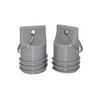 Propane Hose Protector Plug 2-Pack - QCC1 Threaded for RV,