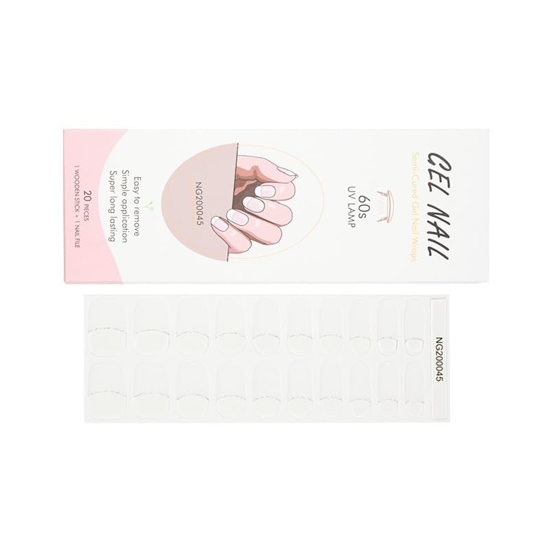 RuiJOTWAT Gel Nagel Sticker, Nagellack Nagel Sticker, Ng45