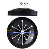 Garbage Disposal Splash Guard Collar Sink Baffle, 3-1/8 Inch Food
