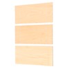 3PCS Guitar Neck Shim Set Maple Wood Guitar Gasket Plates