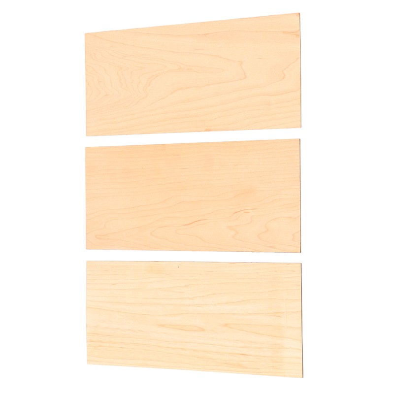 3PCS Guitar Neck Shim Set Maple Wood Guitar Gasket Plates