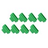 100 PCS Garden Shed Clamps Plastic Stable Versatile Film Shading