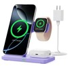 2025 Wireless Charger Charging Station: 3 in 1 Charger Stand
