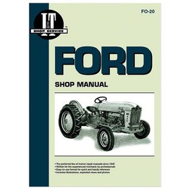 I & T Shop Service Manual Fits Ford Tractor