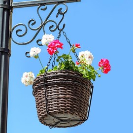 12 Pack 5 Inch S Hooks, Large Vinyl Coated Closet Hooks Non Slip Heavy Duty for Hanging, Rust Proof Steel Black Metal S Hooks for Hanging Jeans Plants Clothes Bag Purse Bird Feeder Pot Pan Cups Towel