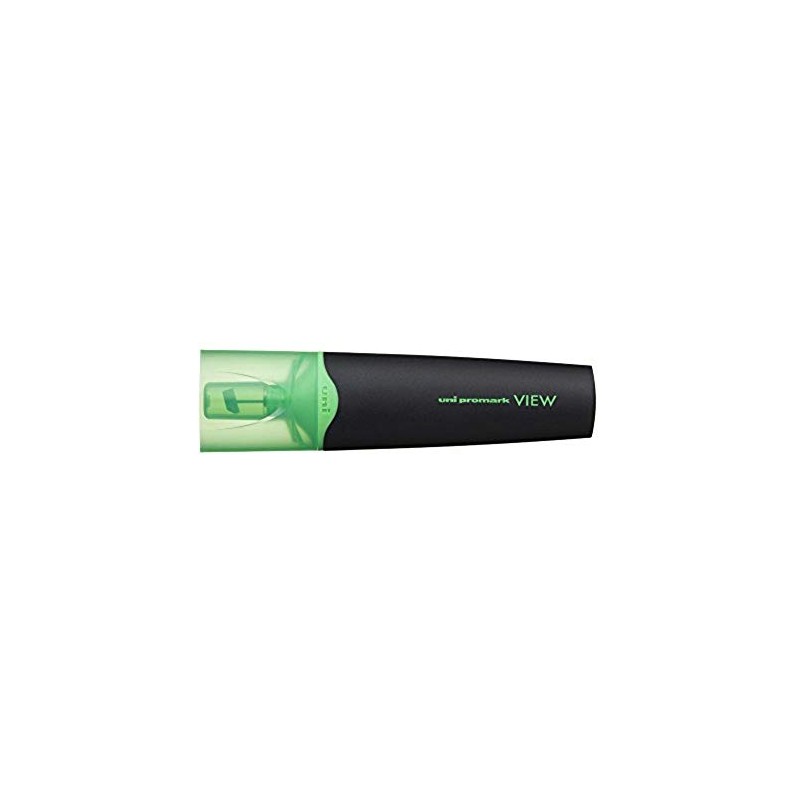 uni-ball PROMARK VIEW HIGHLIGHTER PEN FLUORESCENT GREEN USP-200 Twistable See-Through