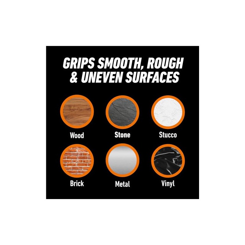 Gorilla Tape Tough & Wide, cinta negra, 2.9 x 25
