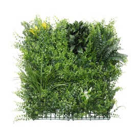 COARBOR 14 Packs 20" x 20" Artificial Boxwood 3D Panels Faux Ivy Fence Privacy Topiary Hedge Plant Fence Grass Wall Panels Backdrop for Balcony Patio Outdoor Indoor, 04 Mixed Leaves