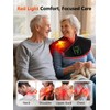 Red Light Therapy for Neck Shoulder with Heat & Massage,
