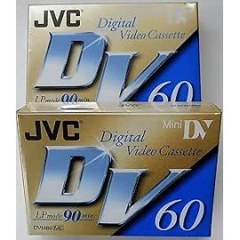 As shown Compact Mini Digital Video Cassettes for High-Quality Recording 2-Pack