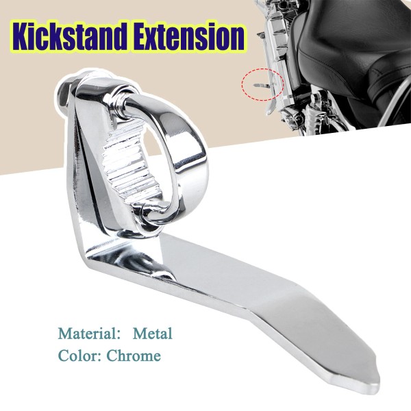 Unbranded Chrome Kickstand Extension Fit For Honda Fury Interstate Stateline