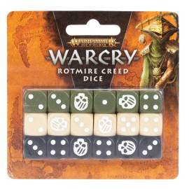 Games Workshop WARCRY: ROTMIRE CREED DICE