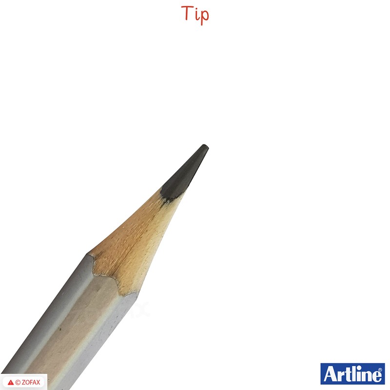 artline HB Graded Love Art Professional Artist 10 x Pencils