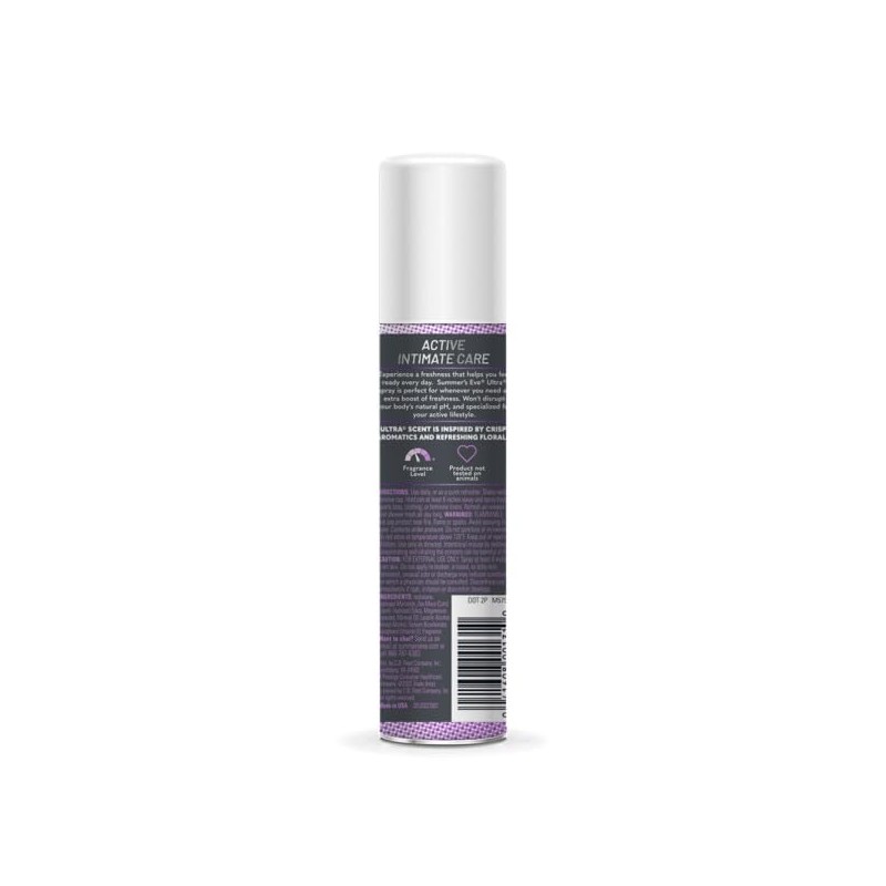 Summer's Eve Ultra Extra Strength Feminine Deodorant Spray, 2 Ounce