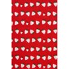 濱文様 てぬぐい 豆まめいちご 赤