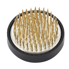 Arreglos florales redondos Kenzan, Aguja de latón Kenzan Soporte para arreglos florales Base para arreglos florales Pin para arreglos florales Ikebana Kenzan Herramienta para arreglos florales(40mm )