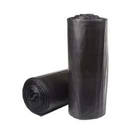 McKesson Trash Can Liners, Super Heavy Duty - Star-Sealed Bottom, 1.5 mil - Black, 56 gal Capacity, 43 in x 47 in, 100 Count