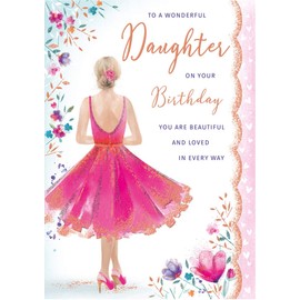 Regal Publishing Birthday Card Daughter - 10 x 7 inches