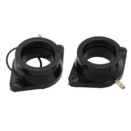 Carburetor Intake Manifold Boots with O-rings Carb Inlet Joint for Yamaha V Star 1100 1999-2009 Replace# 11-6090
