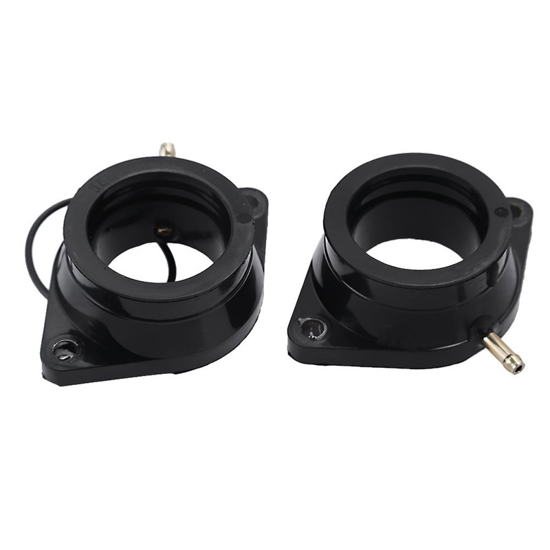 Carburetor Intake Manifold Boots with O-rings Carb Inlet Joint for