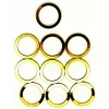 Pro Right industry Gaskets Brass Ring Adapter Reducer Bushing for